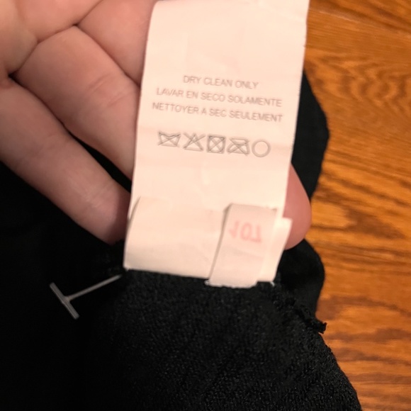 bebe black long top fit med-large - Picture 7 of 11